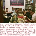 PETANI Kecam Pernyataan Jokowi Sikapi Baleg DPR RI