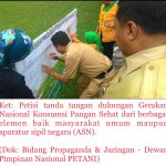 Kawal Makan Bergizi Gratis, PETANI: Ingat Pencanangan Misi Gerakan Nasional Konsumsi Pangan Sehat!